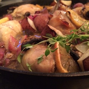 baked apple cider chicken